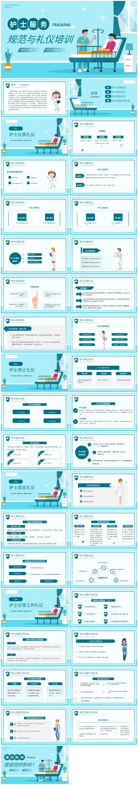 护士礼仪培训 14 预览图