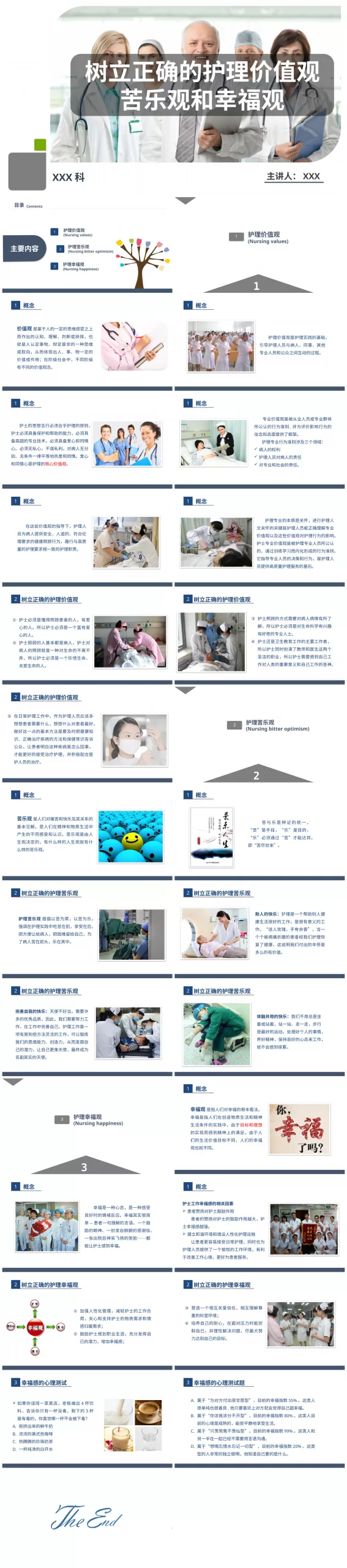 树立正确的护理价值观、苦乐观和幸福观 预览图