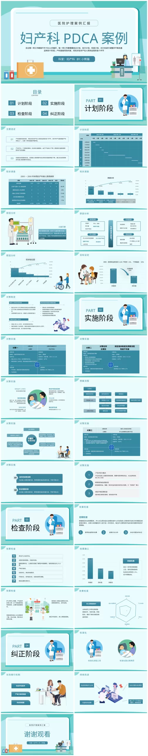 PDCA成果汇报PPT5 预览图