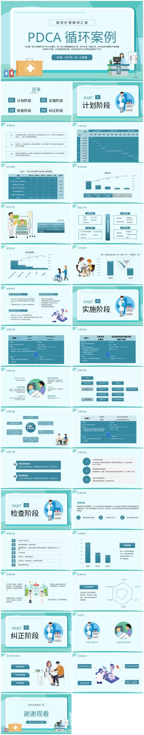 PDCA成果汇报PPT15 预览图