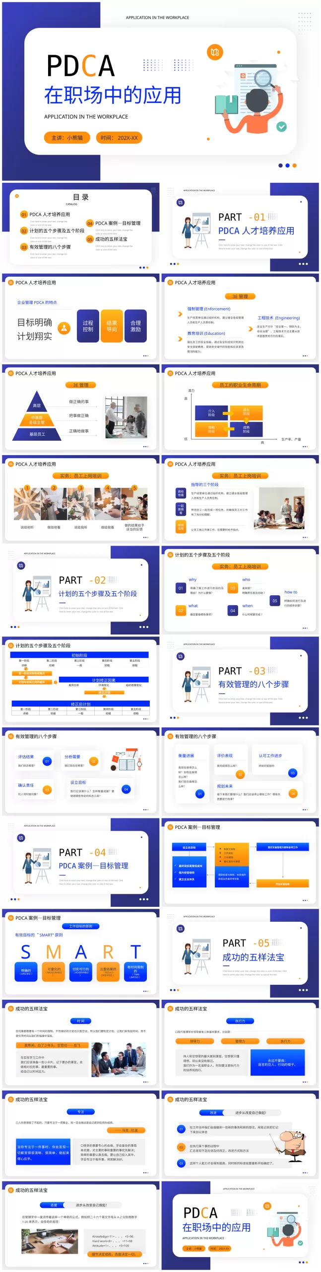 PDCA成果汇报PPT44 预览图