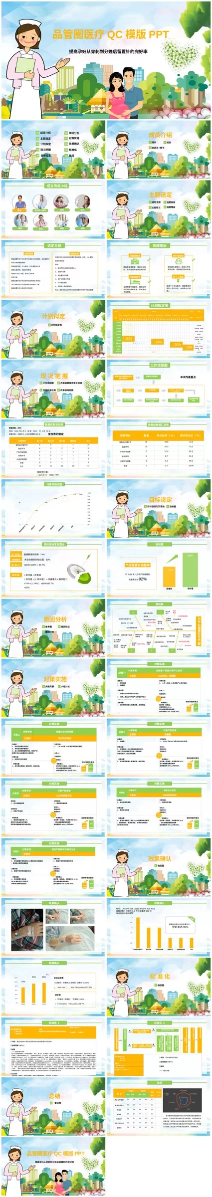 品管圈模板(32) 预览图