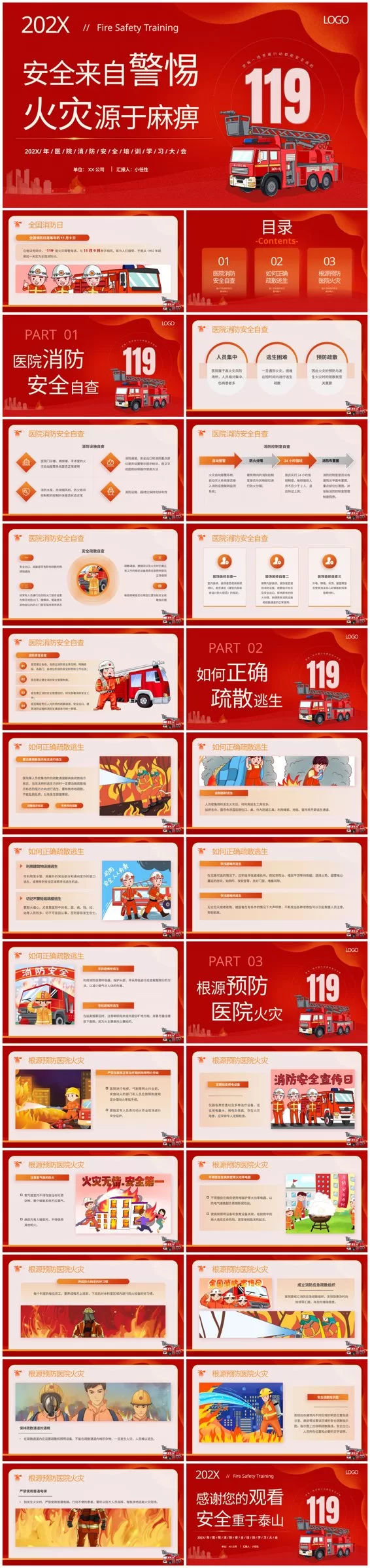02医院消防安全培训PPT 预览图