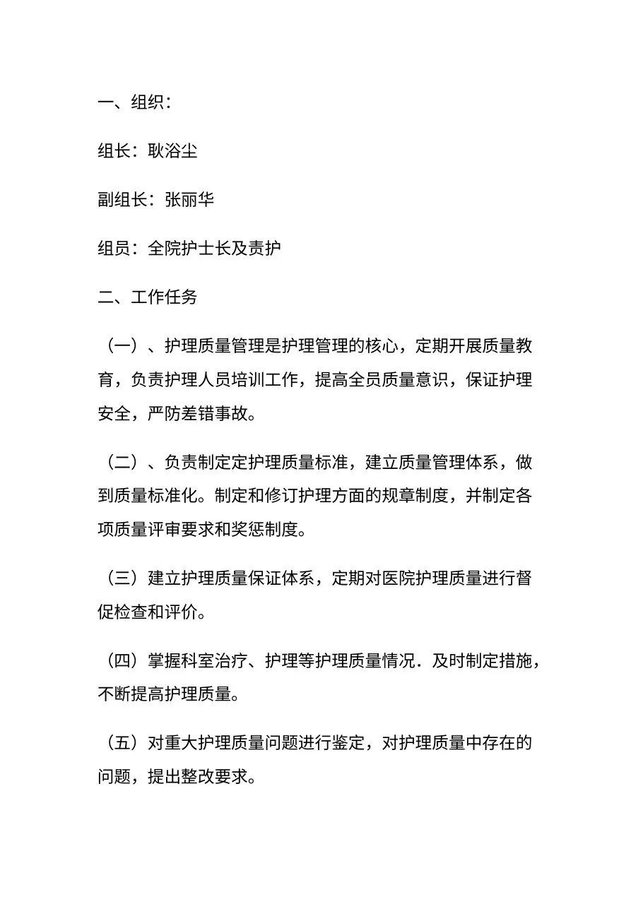 护理质量管理制度(1) 预览图