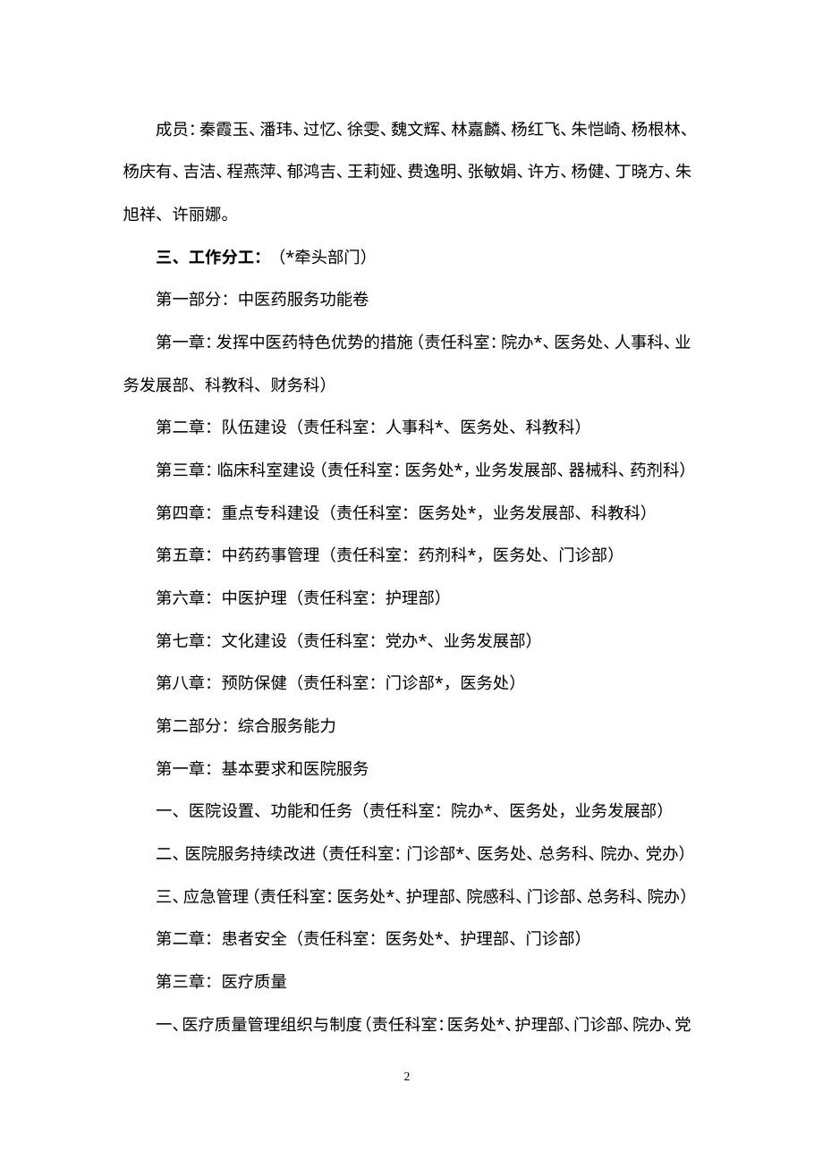 关于开展三级甲等中医医院创建工作的通知 预览图