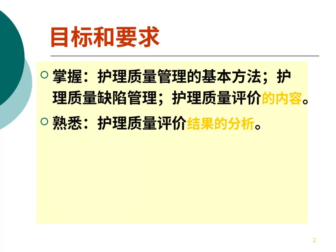 护理质量管理PDCA法 预览图