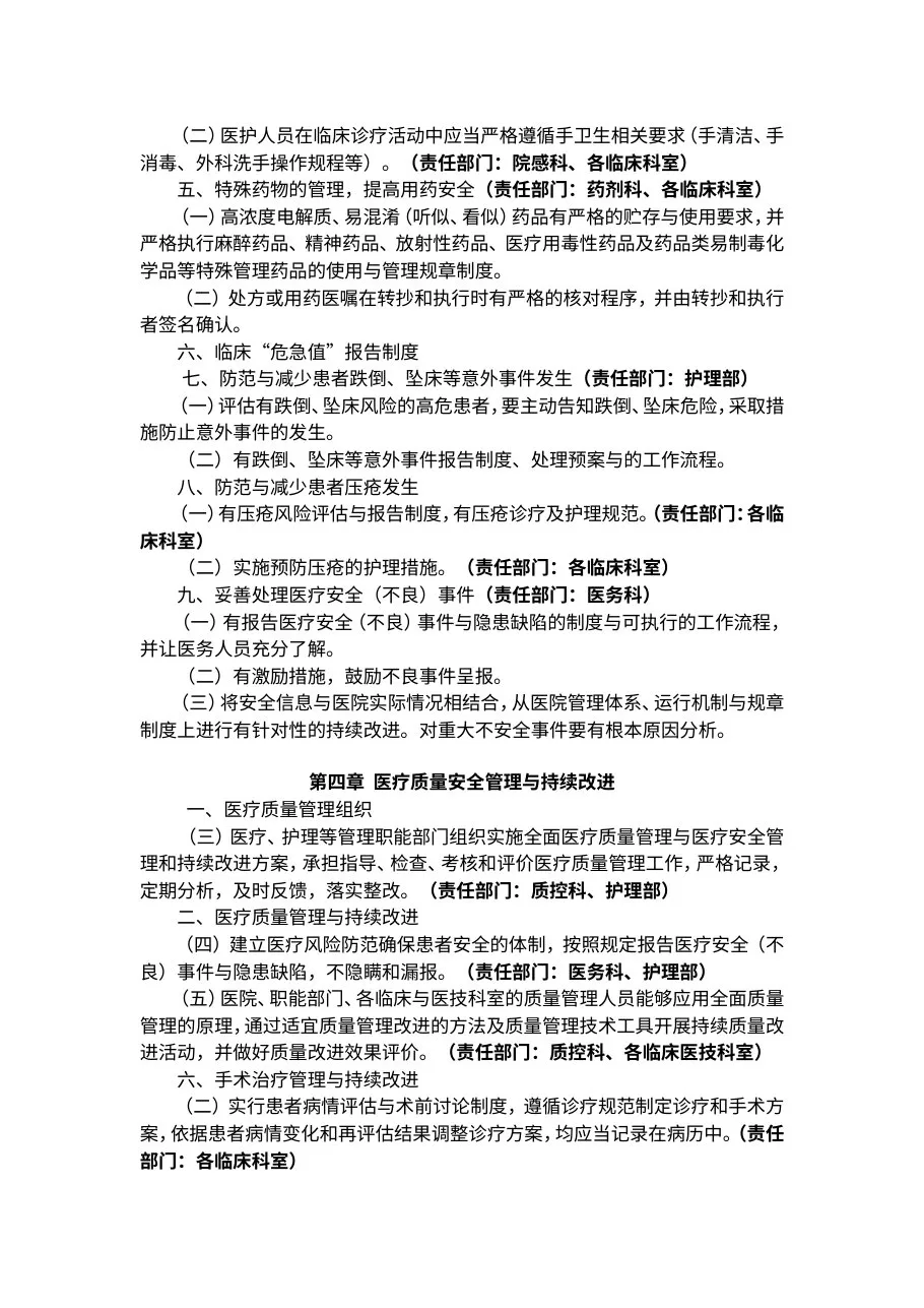 医院评审各科分工表(2) 预览图