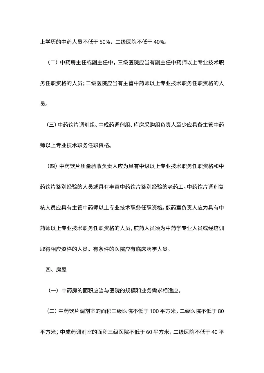 医院中药房基本标准 预览图