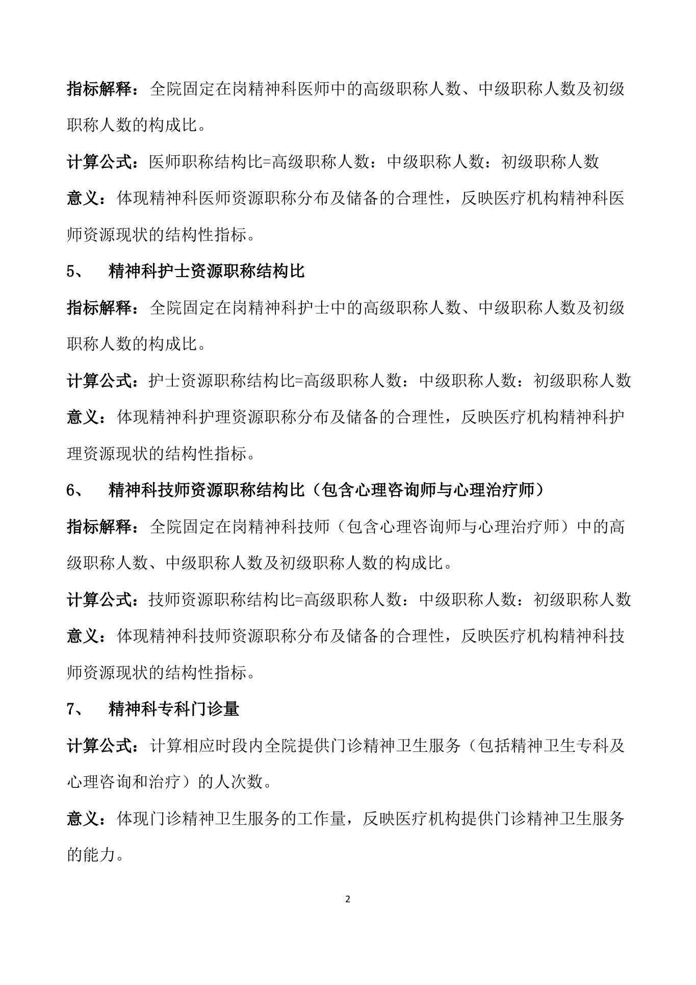 精神科质控指标 预览图