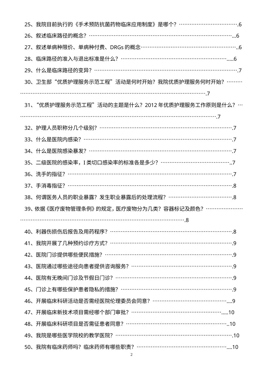 二甲复审应知应会100问(内容) 预览图