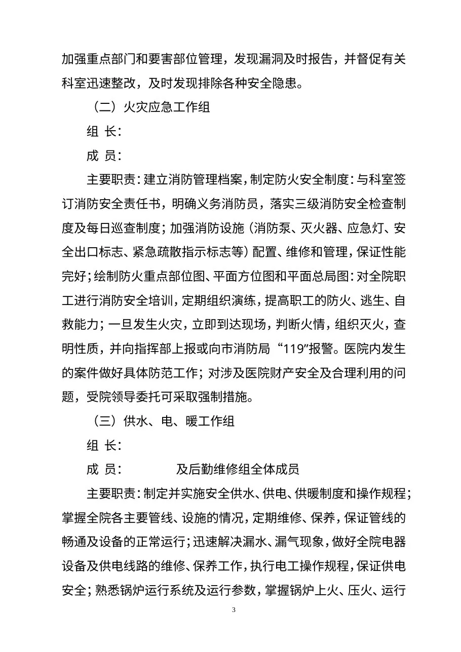 医院应急预案汇编 预览图