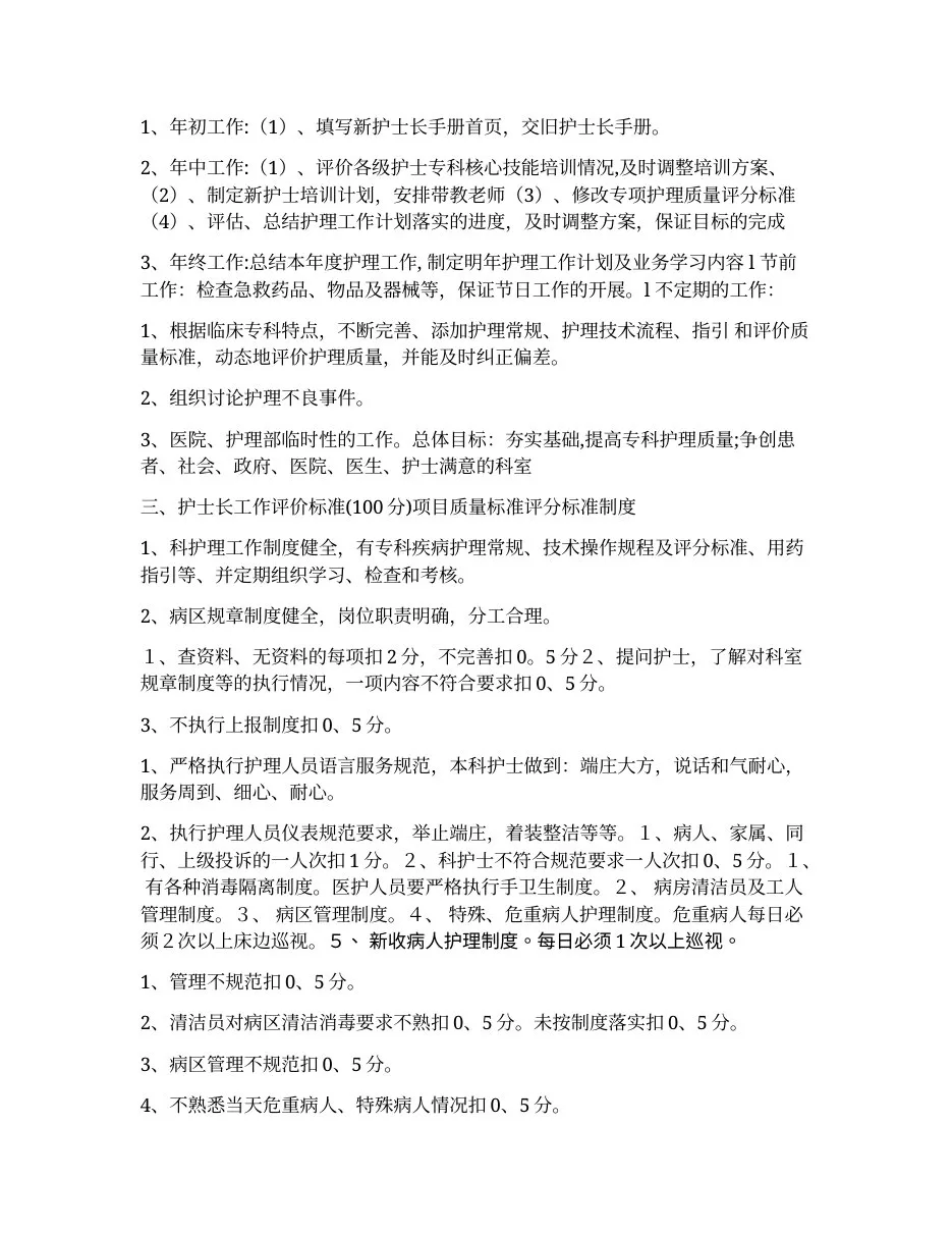 2023护士长工作手册(门诊) 预览图
