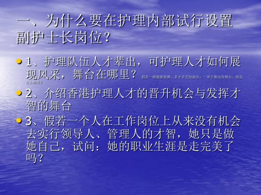 副护士长角色定位 预览图