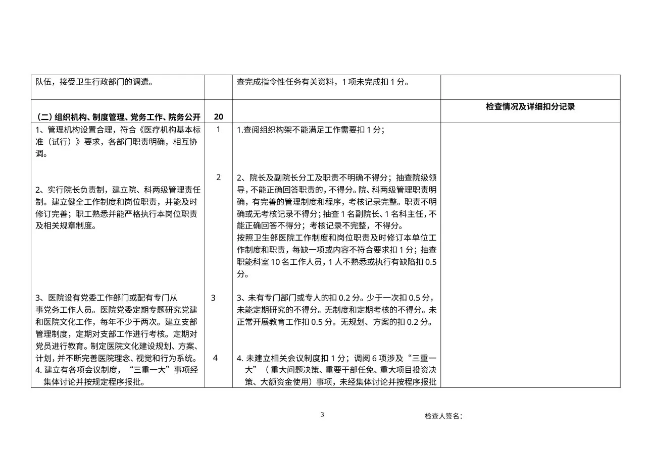 安徽省二级综合医院评审标准2011版 预览图