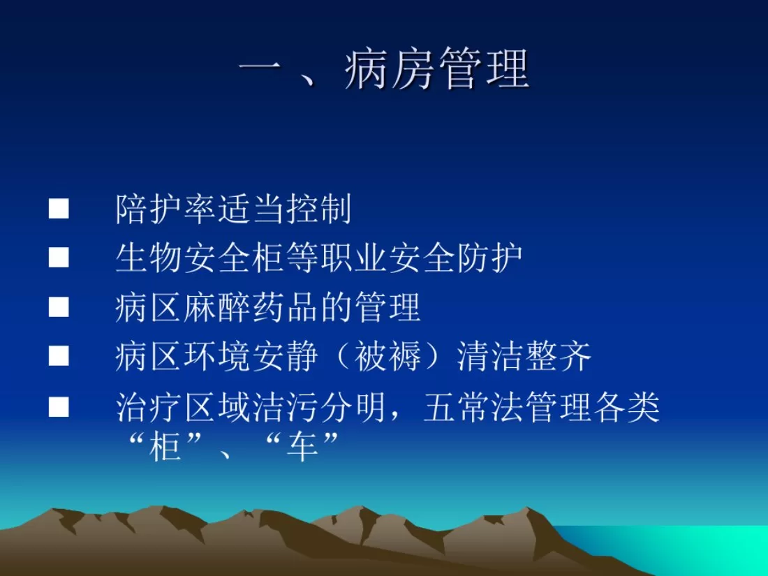 护士长职责 PPT课件 预览图