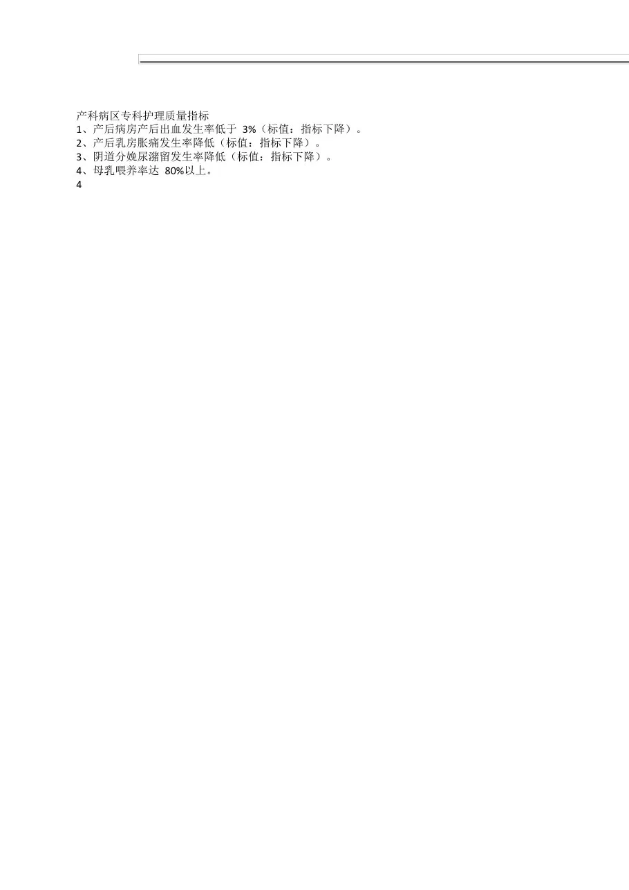 护理质量控制计划与目标 预览图
