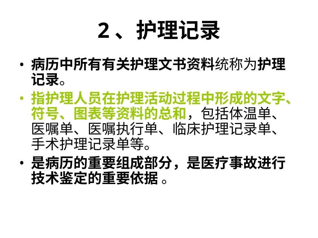 护理记录的质量管理(课件) 预览图