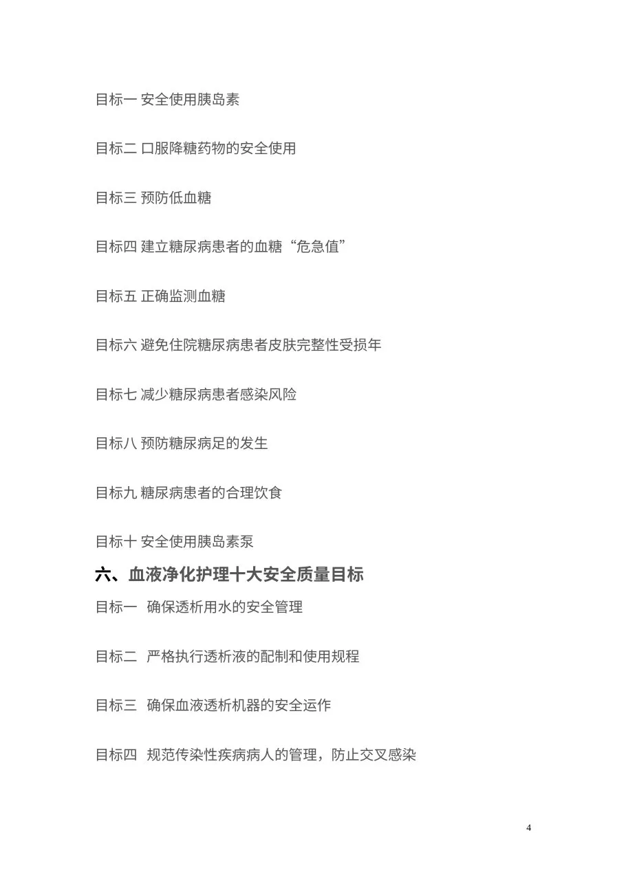 专科患者十大安全目标 预览图