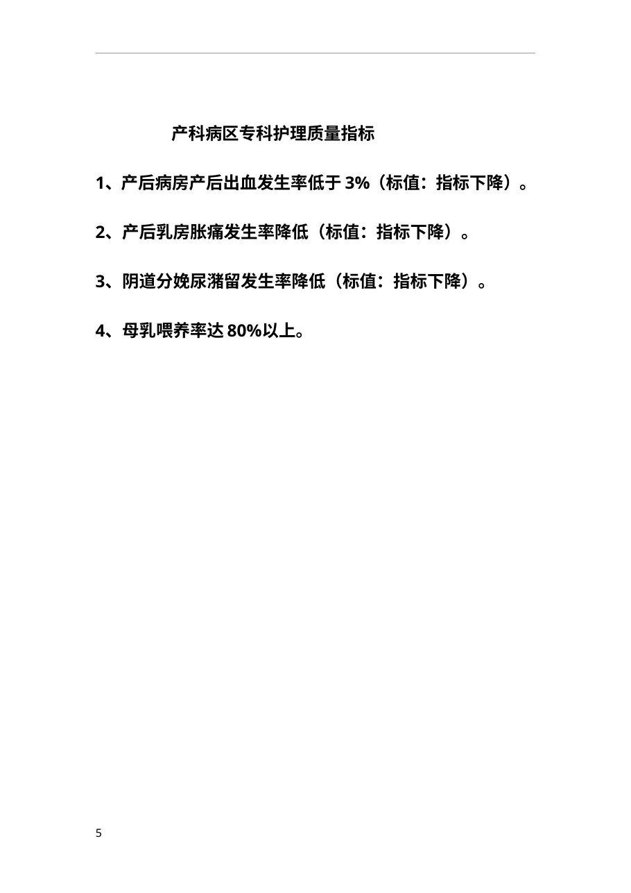 护理质量控制计划与目标 预览图