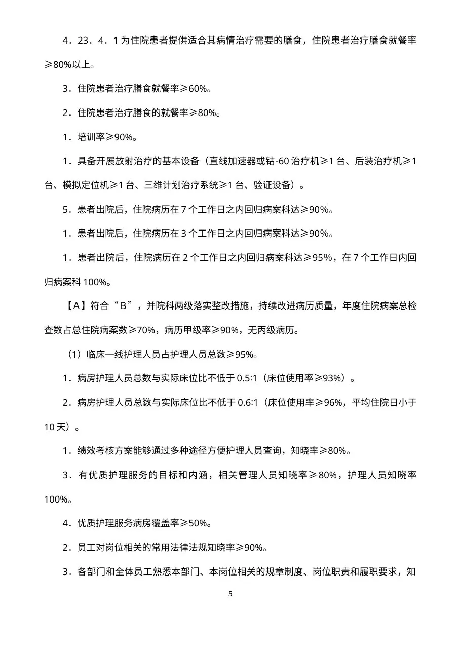 《三级医院评审细则》对医院质理管理的客观的、量化的要求 预览图