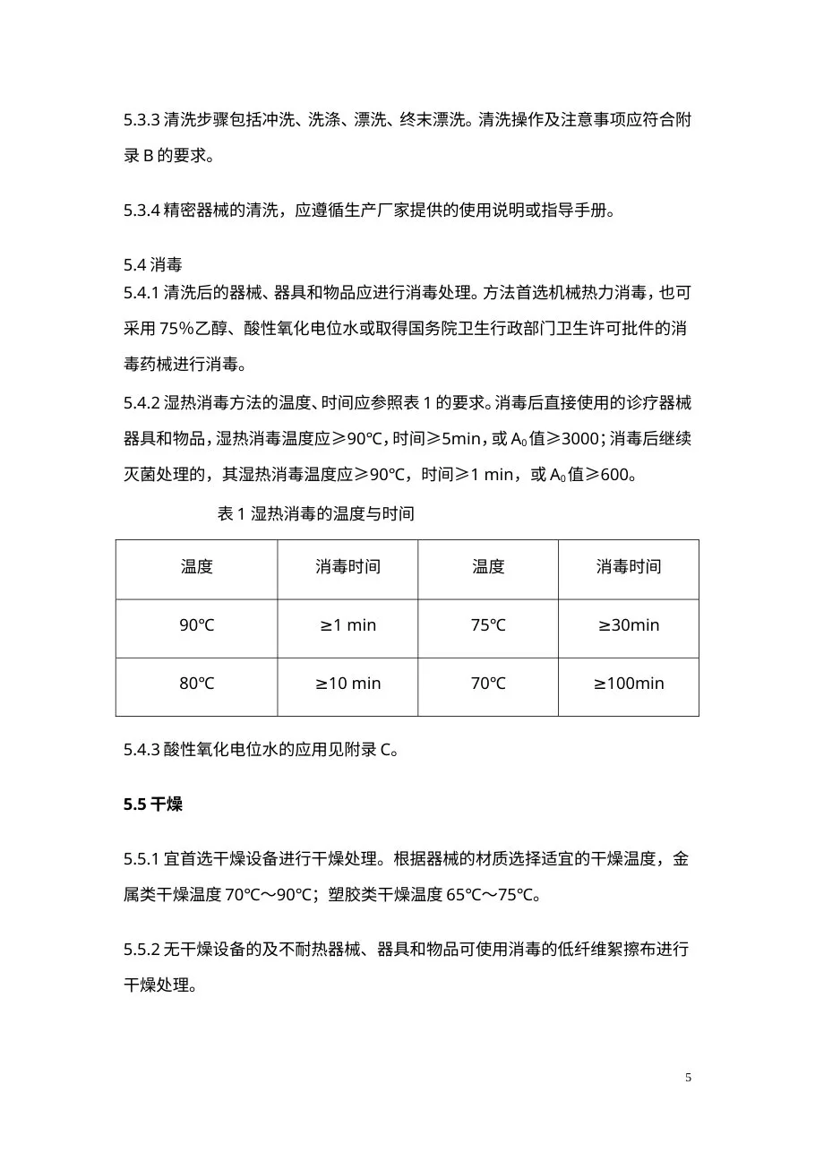 医院消毒供应中心清洗消毒及灭菌技术操作规范 预览图