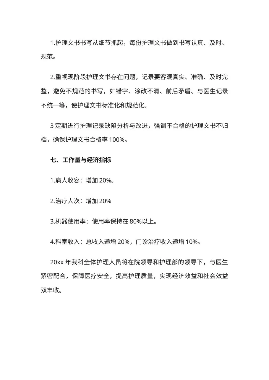 6 血透室护士长工作计划 预览图