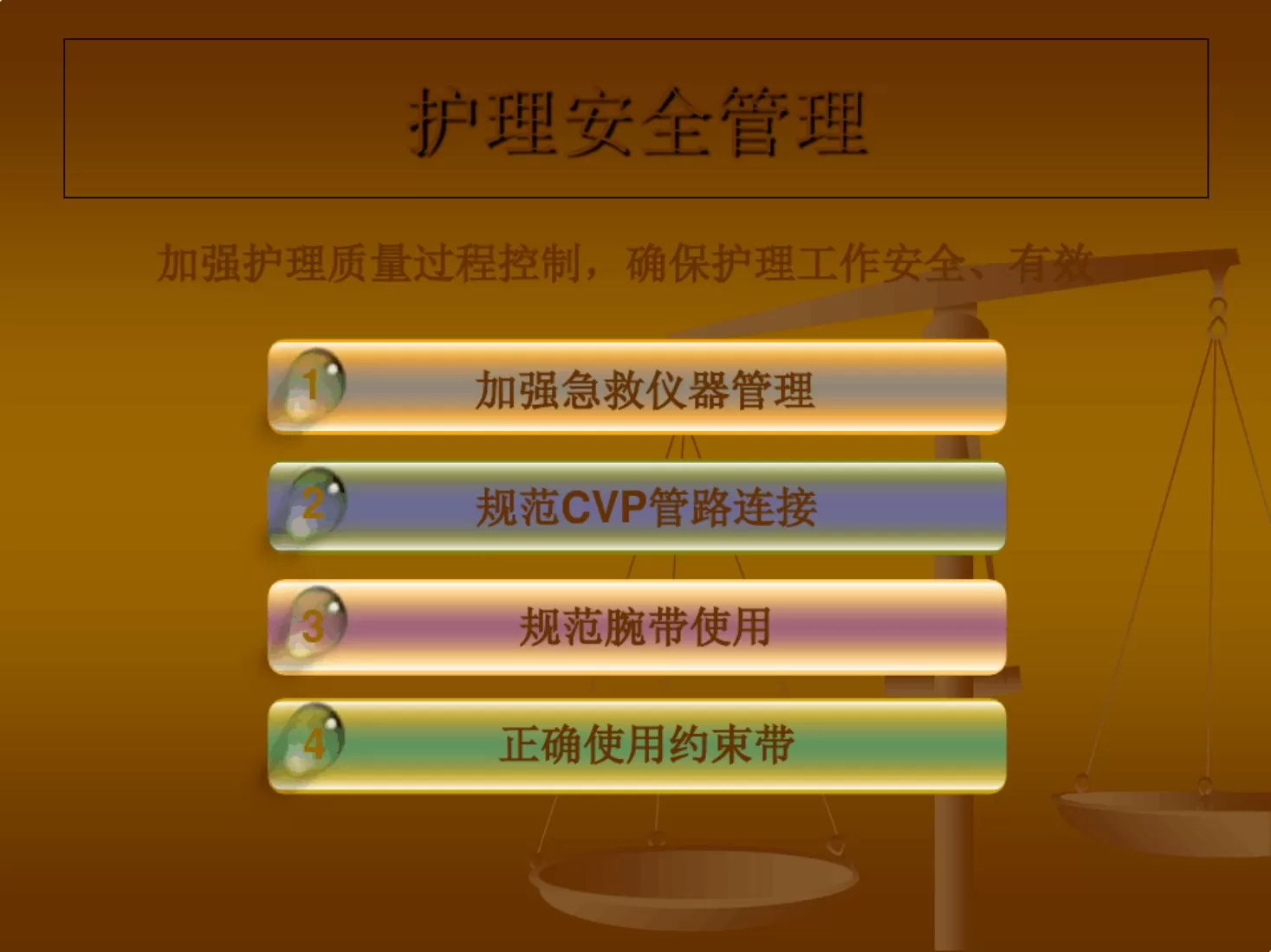 ICU护士长述职报告ppt课件 预览图