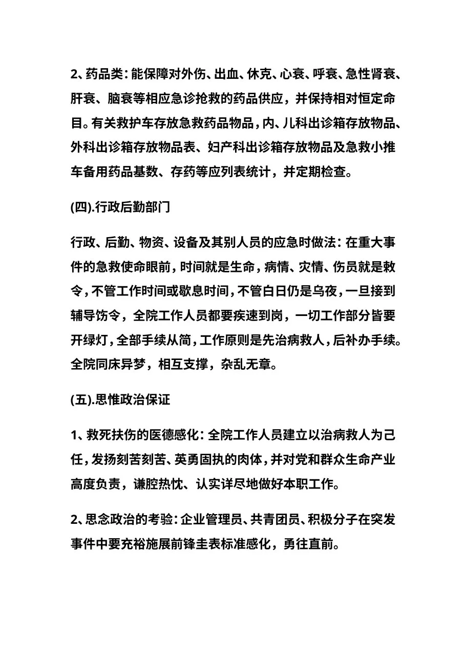医院急诊科制度大全 预览图