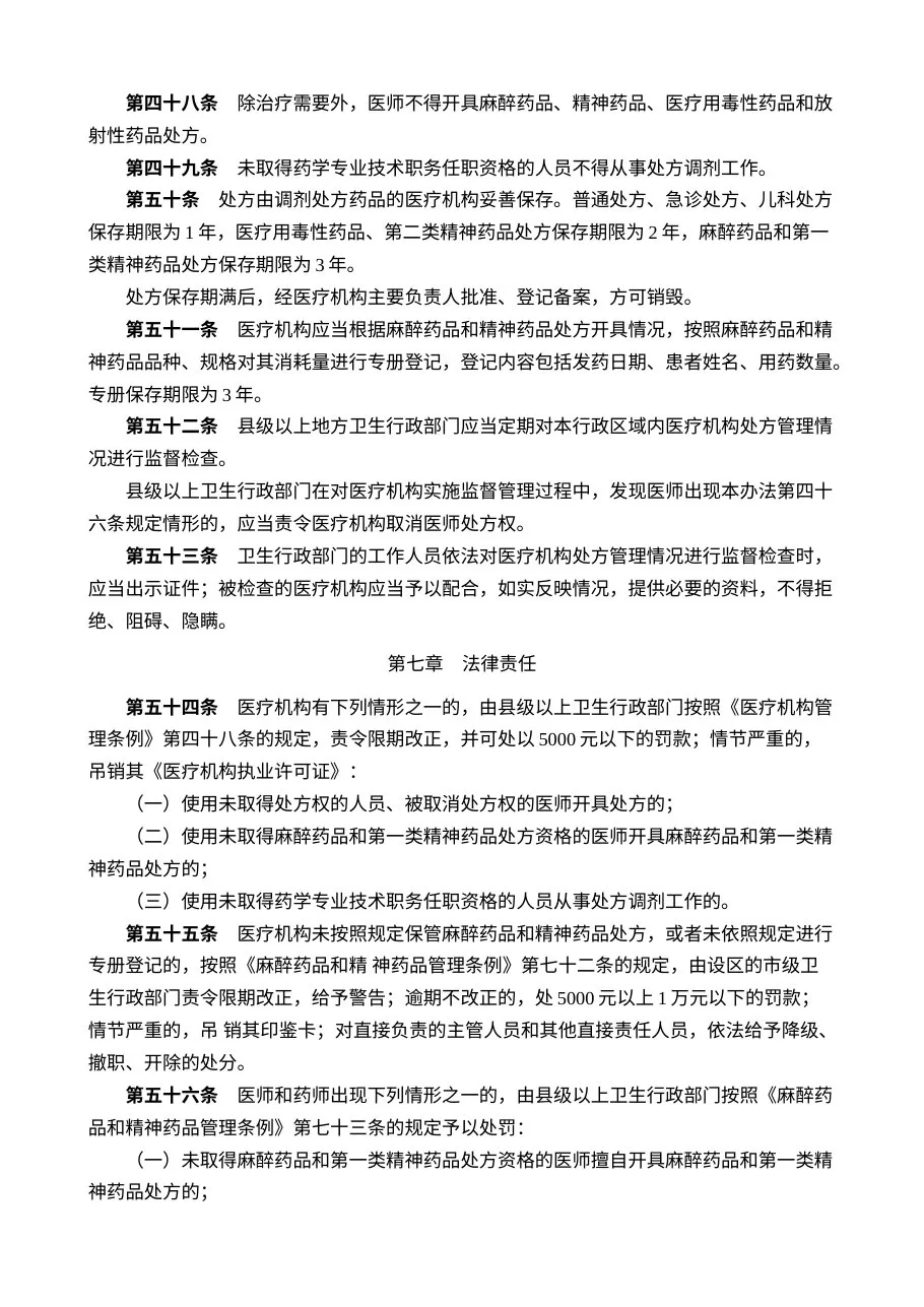 处方管理办法 预览图
