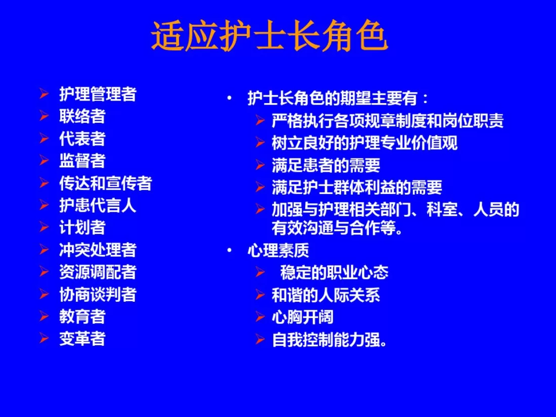 如何当好一名护士长 预览图