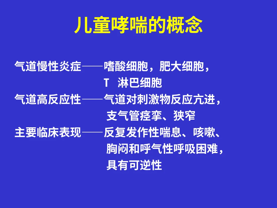 儿童支气管哮喘 预览图