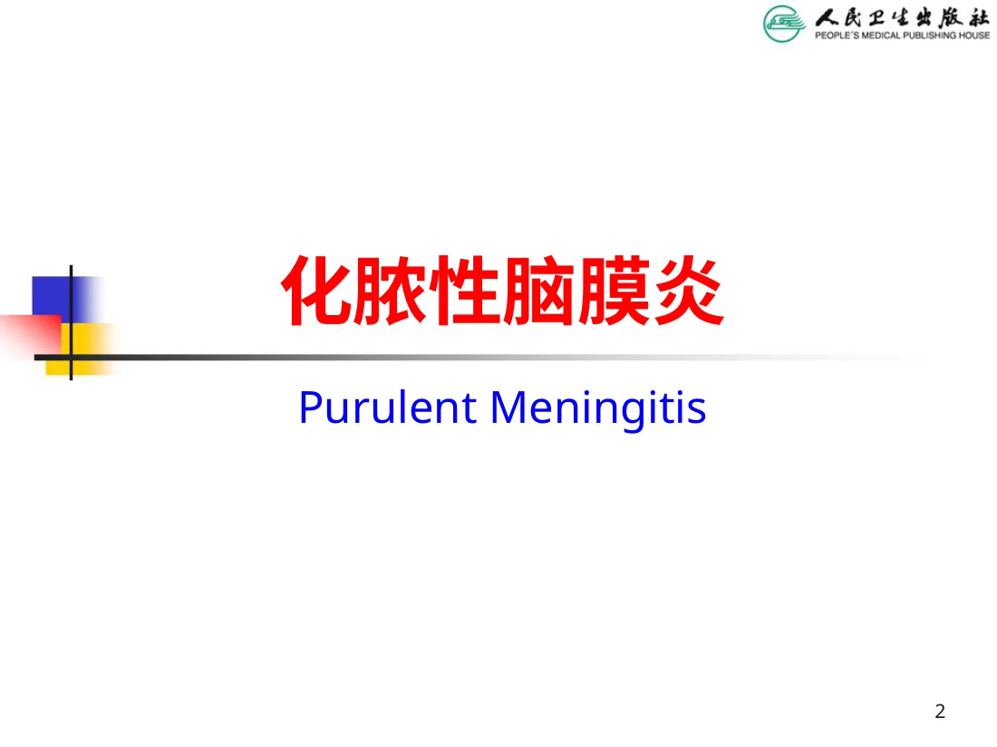 化脓性脑膜炎 预览图