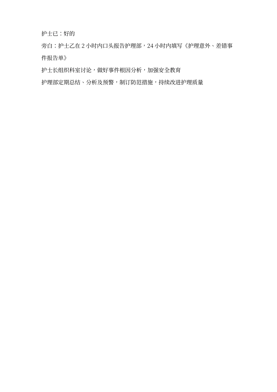 跌倒坠床的应急预案演练j.b 预览图