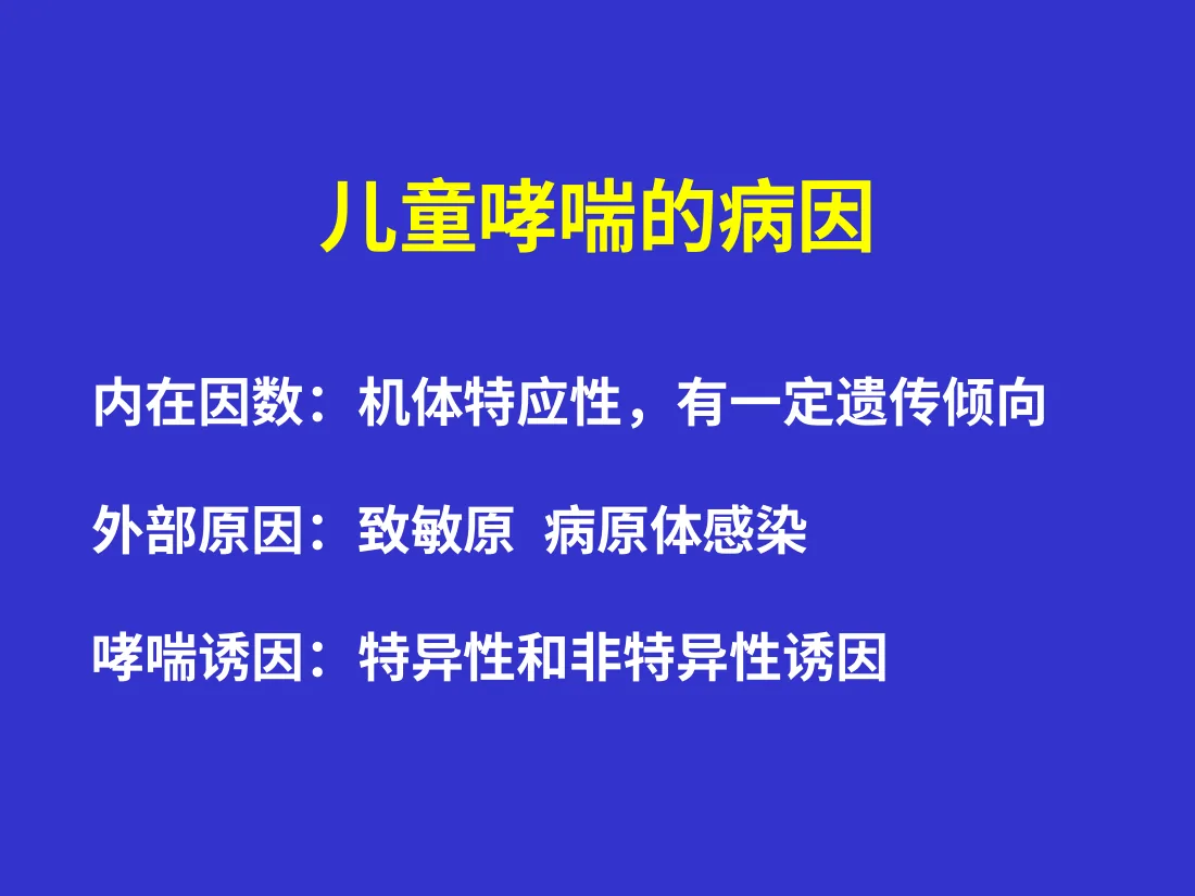 儿童支气管哮喘 预览图