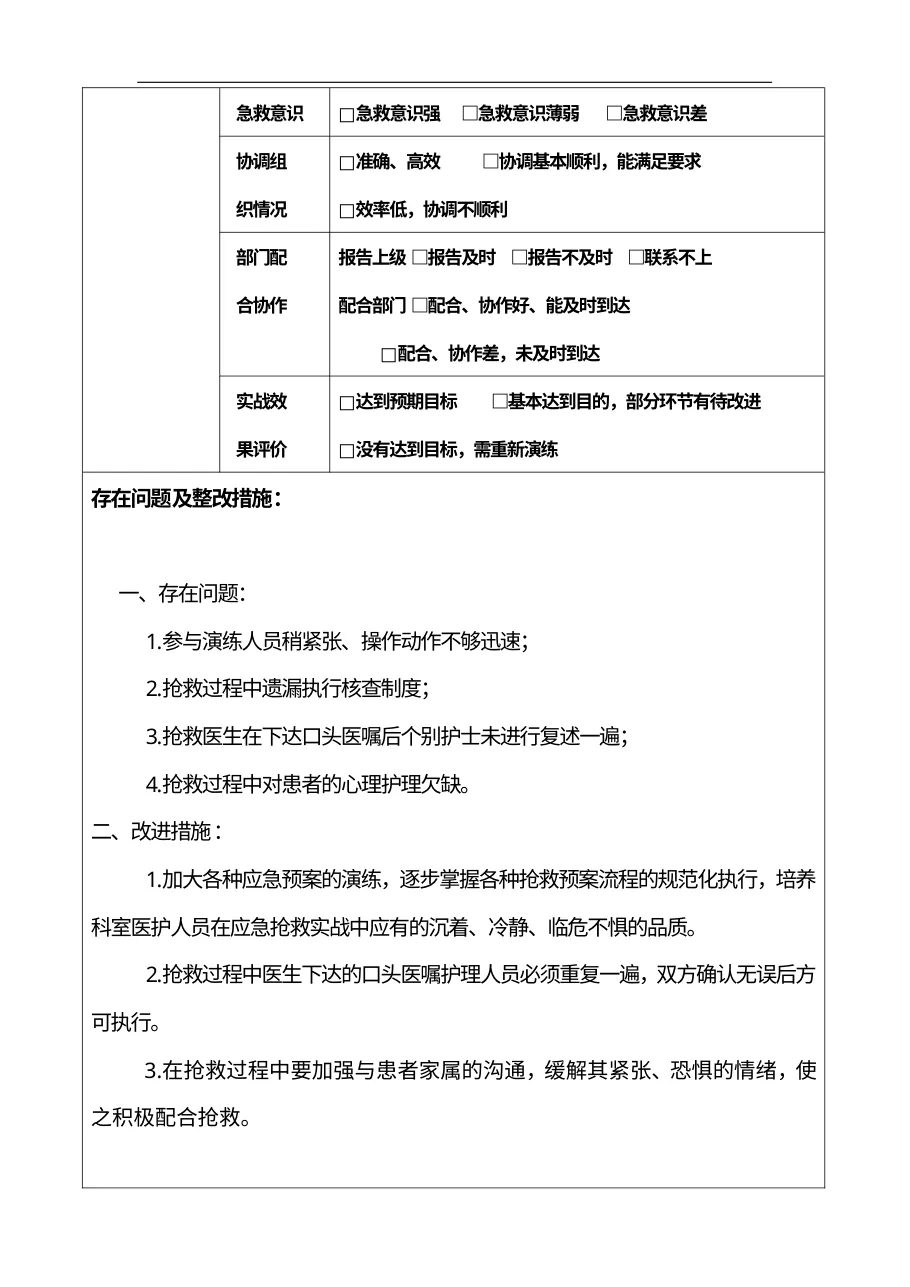 耳鼻喉与眼科输液过敏性休克应急演练 预览图