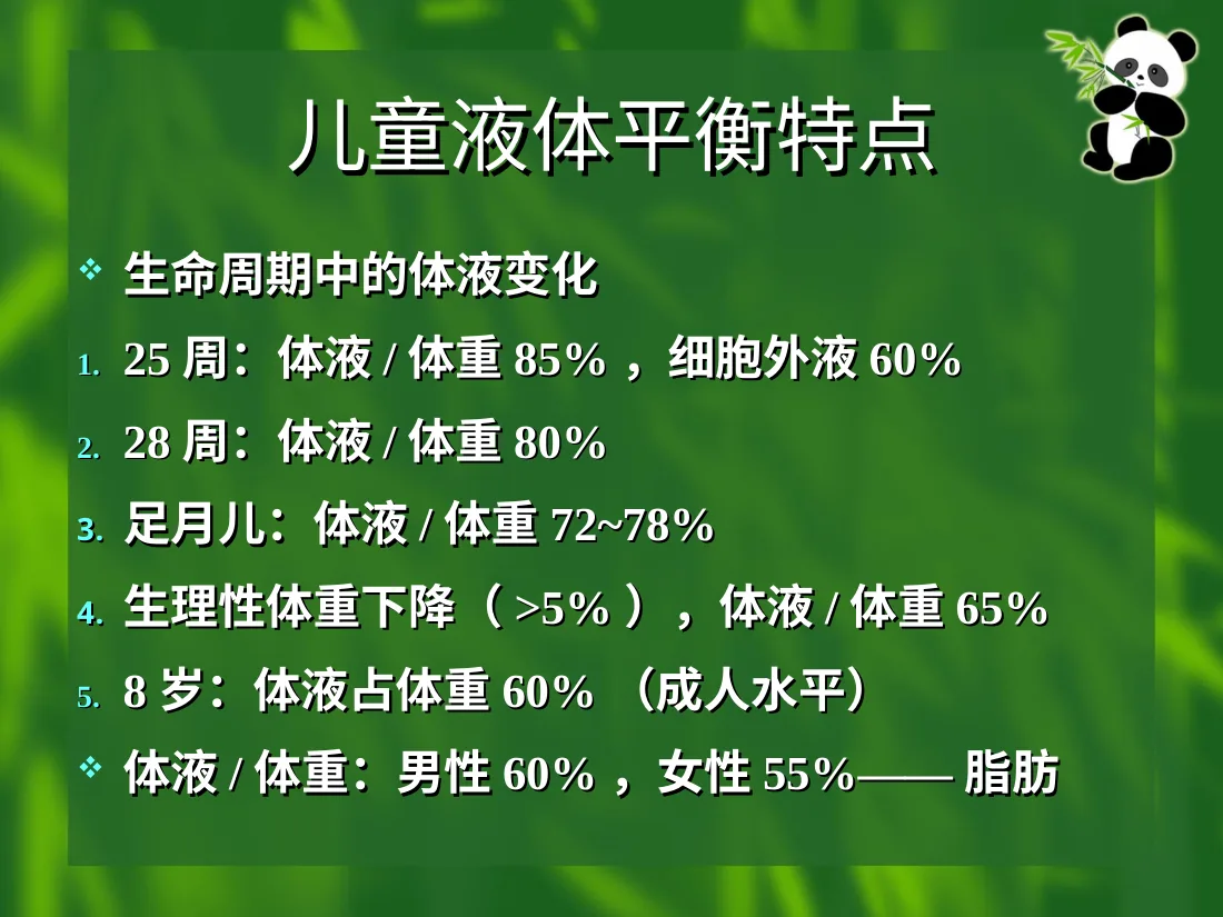 儿童液体疗法 预览图
