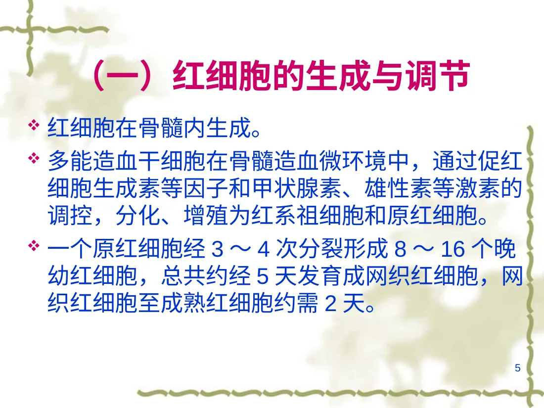 贫血概述ppt课件 预览图