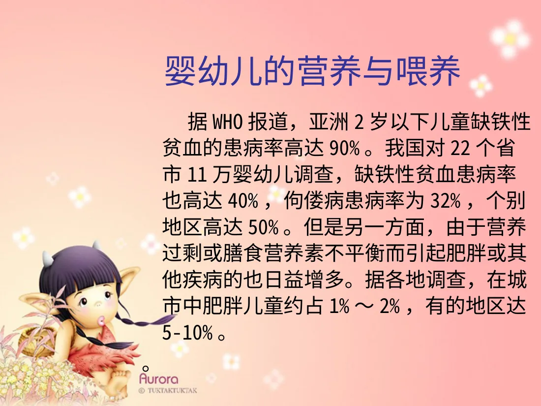 婴、幼儿儿童的营养与膳食 预览图