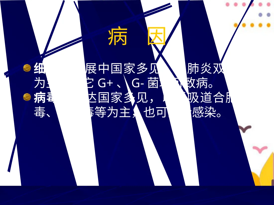 儿科 肺炎PPT课件 预览图