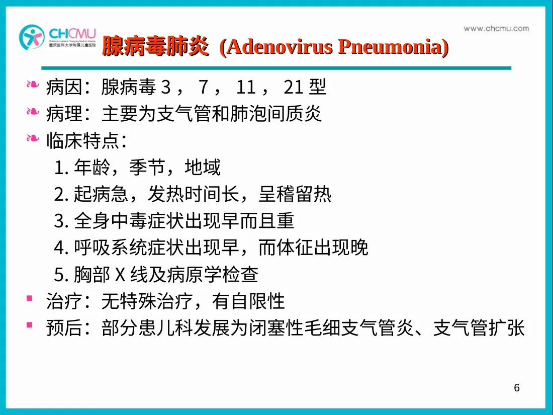 不同病原引起的肺炎 预览图